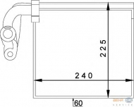 Испаритель BEHR HELLA SERVICE 8FV 351 336-071