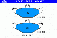 Комплект тормозных колодок ATE 13.0460-4957.2