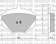 Комплект тормозных колодок METELLI 22-0353-0