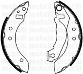 Комлект тормозных накладок METELLI 53-0105