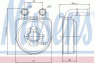 Теплообменник NISSENS 90650
