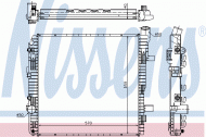 Теплообменник NISSENS 62625A