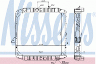 Теплообменник NISSENS 62563