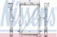 Теплообменник NISSENS 61442A