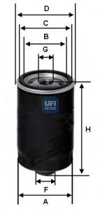 Фильтр UFI 23.156.03