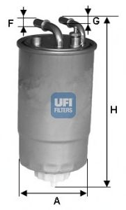 Фильтр UFI 24.ONE.02