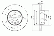 Тормозной диск ICER 78BD3018