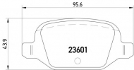 Комплект тормозных колодок PAGID T1260