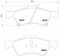 Комплект тормозных колодок PAGID T1315