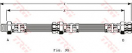 Шлангопровод TRW PHB150