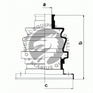 Комплект пыльника QH Benelux QJB777