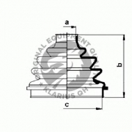 Комплект пыльника QH Benelux QJB575