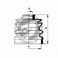 Комплект пыльника QH Benelux QJB151