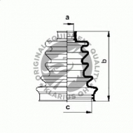 Комплект пыльника QH Benelux QJB683