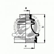 Комплект пыльника QH Benelux QJB451