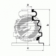 Комплект пыльника QH Benelux QJB585