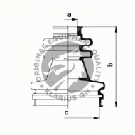 Комплект пыльника QH Benelux QJB633