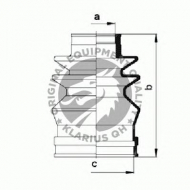 Комплект пыльника QH Benelux QJB281