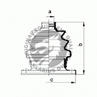 Комплект пыльника QH Benelux QJB966