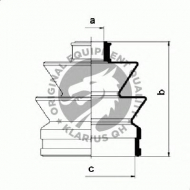 Комплект пыльника QH Benelux QJB365