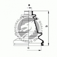Комплект пыльника QH Benelux QJB998