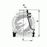 Комплект пыльника QH Benelux QJB1004