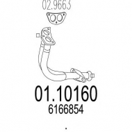 Трубка MTS 01.10160