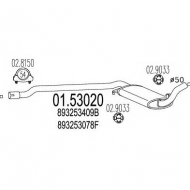 Амортизатор MTS 01.53020
