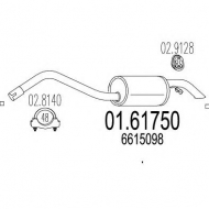 Амортизатор MTS 01.61750
