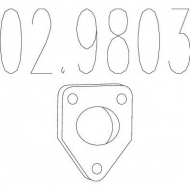 Прокладкa MTS 02.9803