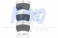 Комплект тормозных колодок KAVO PARTS KBP-4501