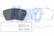 Комплект тормозных колодок KAVO PARTS KBP-6559