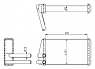 Теплообменник NRF 54267