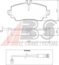 Комплект тормозных колодок A.B.S. 37336