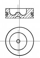 Поршень NÜRAL 87-279600-10