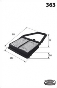 Фильтр MECAFILTER ELP3984