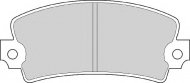 Комплект тормозных колодок NECTO FD6163A