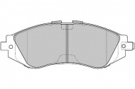 Комплект тормозных колодок NECTO FD6815A