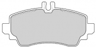 Комплект тормозных колодок NECTO FD6869A