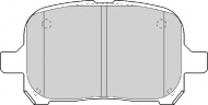 Комплект тормозных колодок NECTO FD6973A