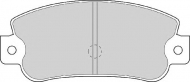 Комплект тормозных колодок NECTO FD6090A