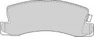 Комплект тормозных колодок NECTO FD6345A