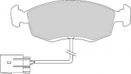 Комплект тормозных колодок NECTO FD6581A