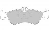 Комплект тормозных колодок NECTO FD6678N
