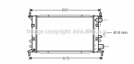 Теплообменник AVA QUALITY COOLING FD2148