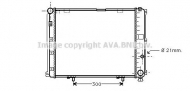Теплообменник AVA QUALITY COOLING MS2126