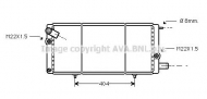 Теплообменник AVA QUALITY COOLING PEA2085