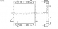 Теплообменник AVA QUALITY COOLING IV2008