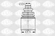 Комплект пыльника SASIC 2873483