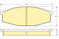 Комплект тормозных колодок GIRLING 6107479